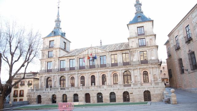 Fachada del Ayuntamiento de Toledo.