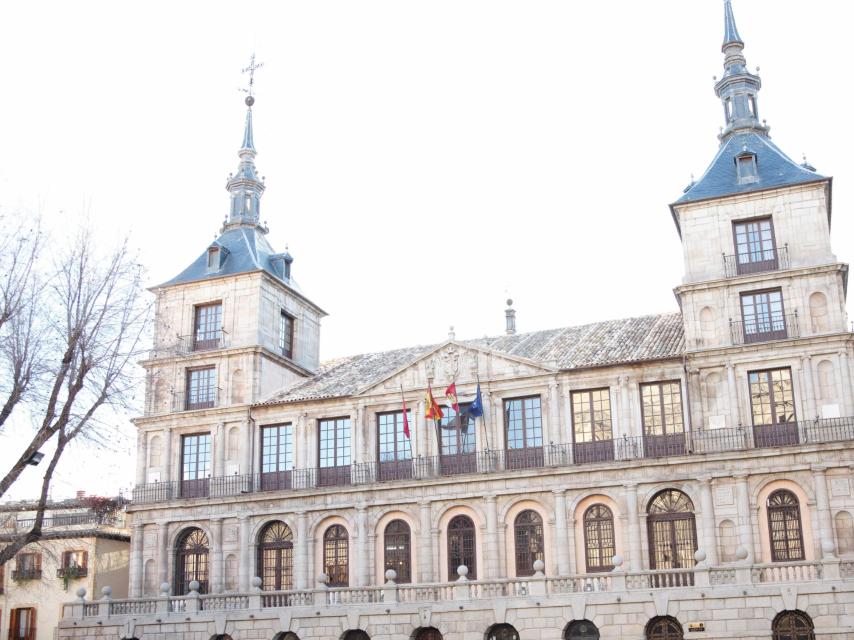 Fachada del Ayuntamiento de Toledo.