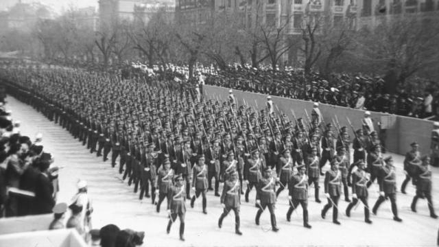 Desfile de la Victoria 1942/43.