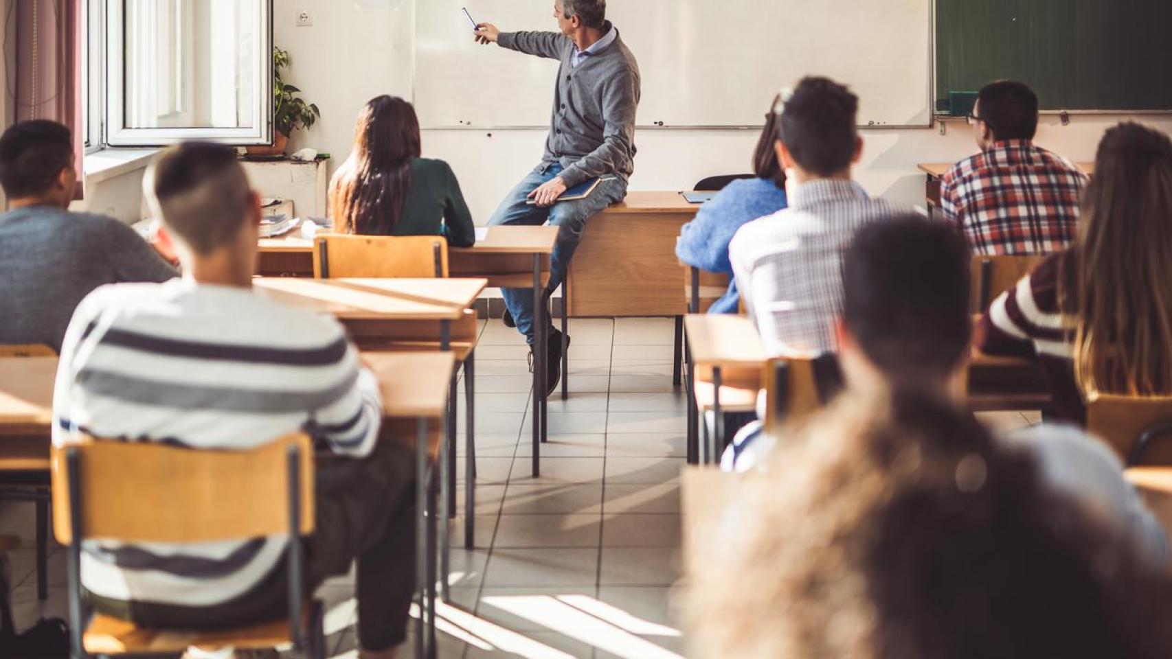 Un profesor de secundaria.