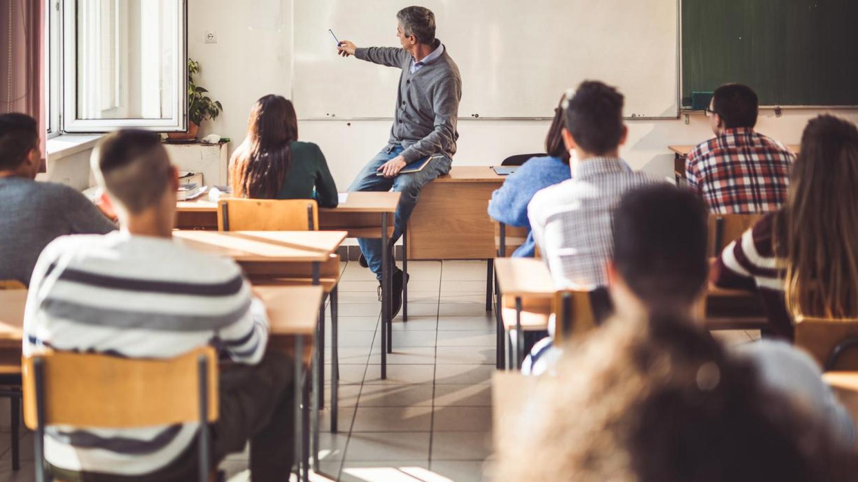 Un profesor de secundaria.