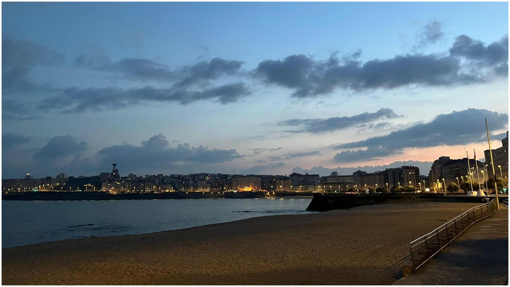 A Coruña esta mañana de lunes 23 de septiembre