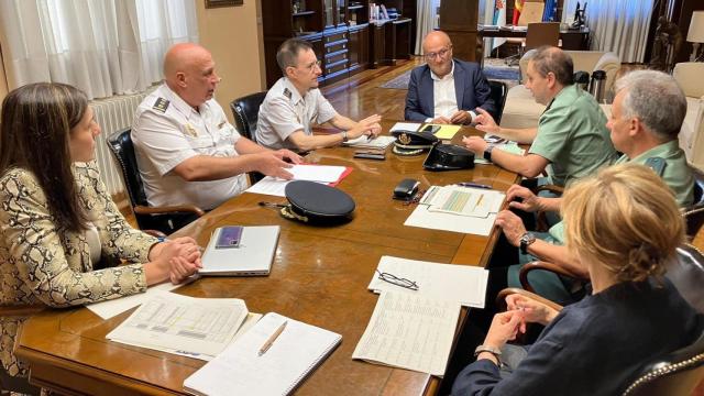 Junta Provincial de Seguridad en la provincia de Pontevedra