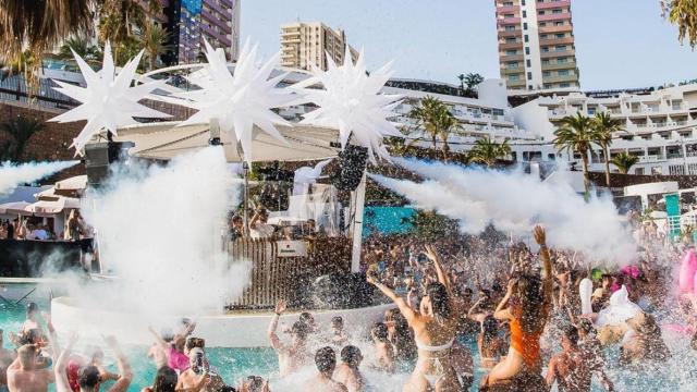 Imagen de la Lagoon Party celebrada en el Hard Rock Hotel de Tenerife.