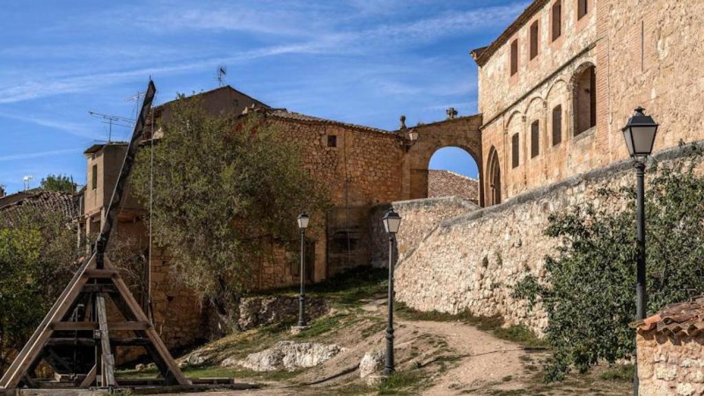 El mirador de Alcacer y Barbacana, en Maderuelo