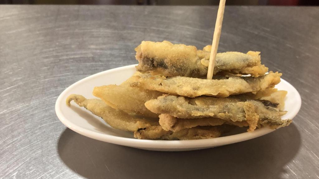 Boquerones en adobo del bar Blanco Cerrillo