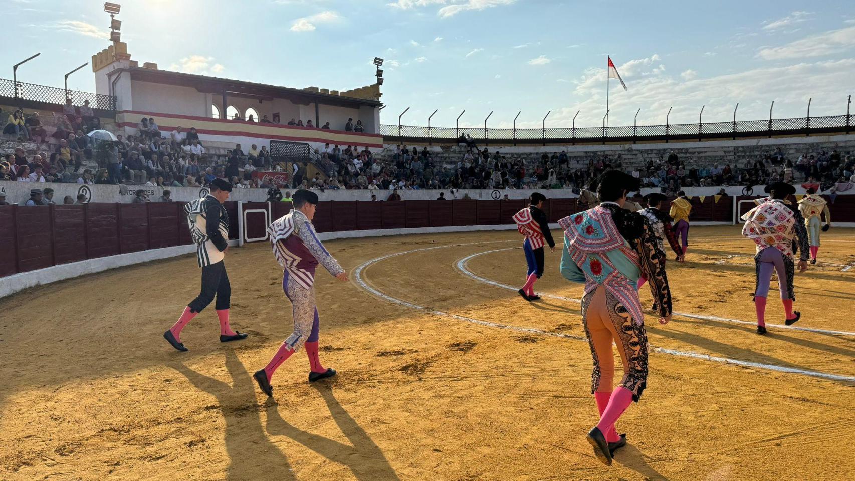 Paseíllo en la II Semifinal de Herrera de Pisuerga.