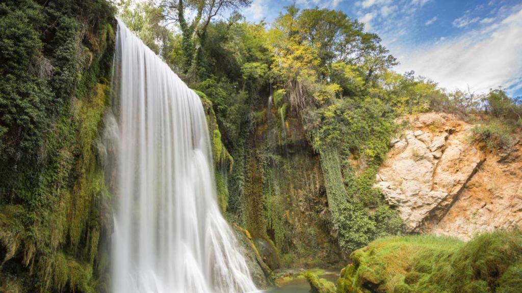 Cascada en el monasterio de Piedra, Zaragoza.