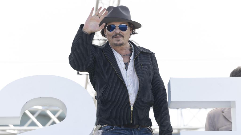 Johnny Depp en San Sebastián. Foto:  EFE/ Javier Etxezarreta