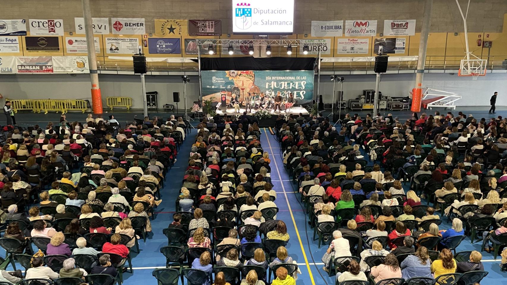 Celebración, el pasado año, del Día de la Mujer Rural en Guijuelo