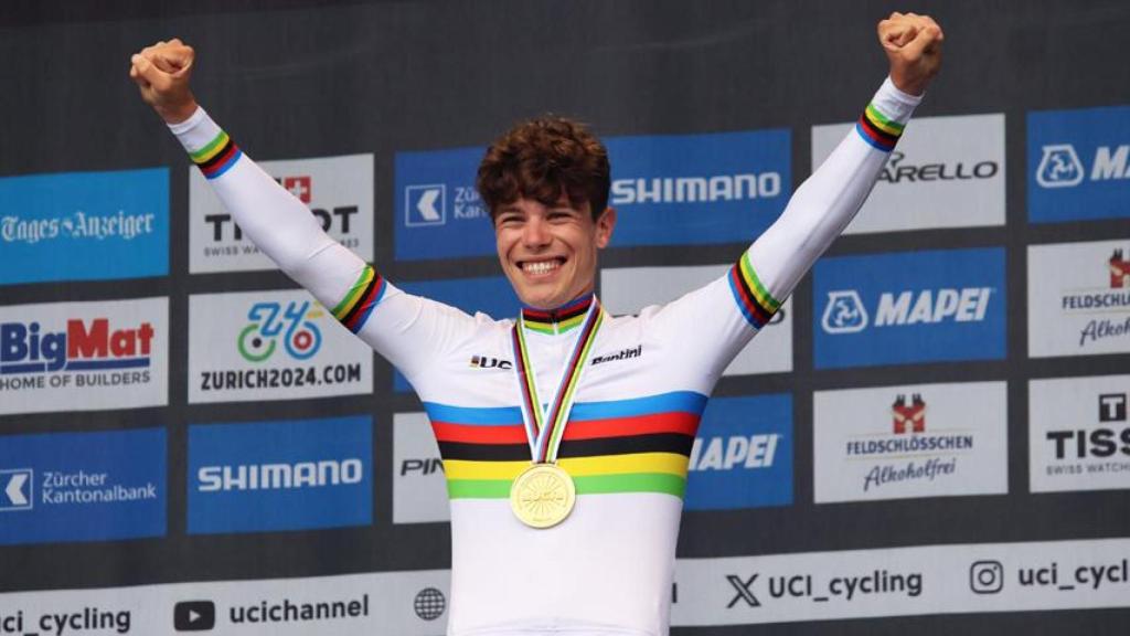 Iván Romeo, campeón del mundo sub23 de contrarreloj