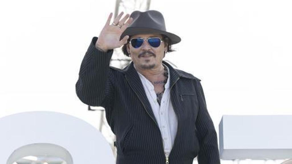 Johnny Depp en San Sebastián. Foto:  EFE/ Javier Etxezarreta