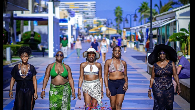 Participantes en Afrofestival en Torremolinos.