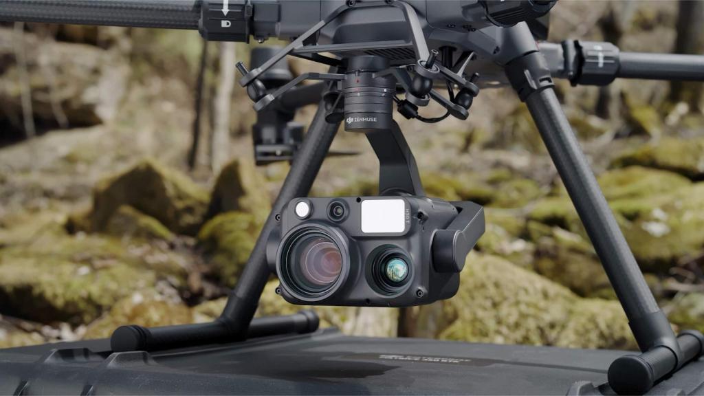 La cámara Zenmuse H30T de DJI