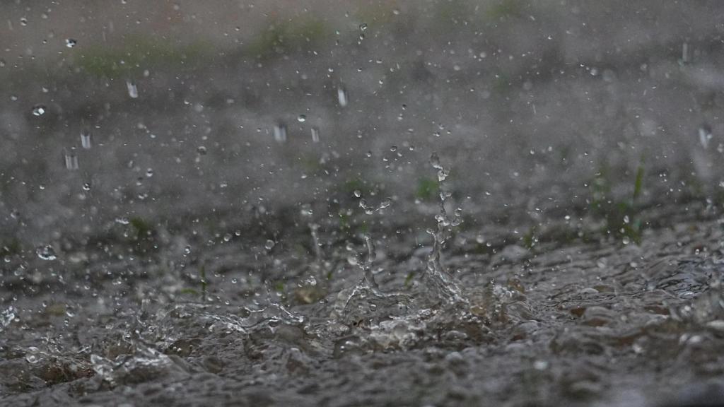 Una jornada de lluvia intensa