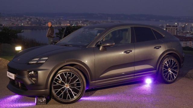 Presentado en A Coruña el nuevo Porsche  Macan 100% eléctrico.