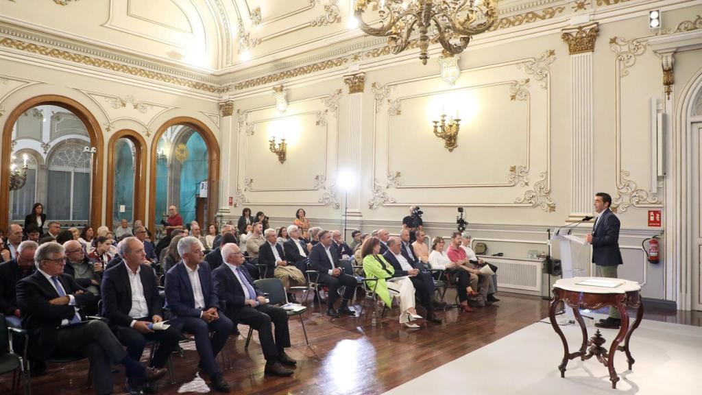 Evento Galeguismo empresarial: comprometidos co futuro en la Diputación de Pontevedra.