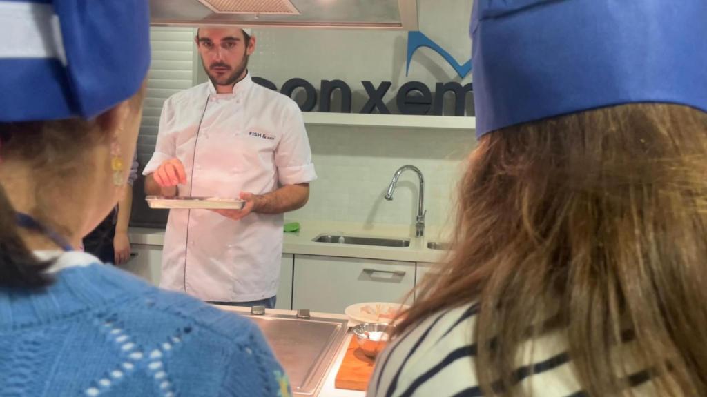 Guillermo Varela durante el taller organizado por Conxemar.