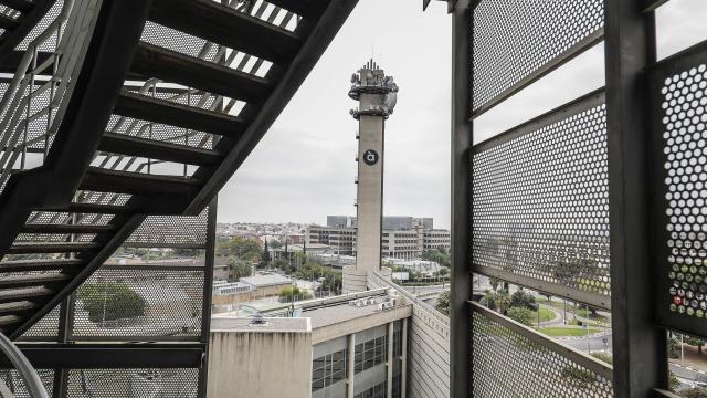 Edificio de la sede de la televisión valenciana À Punt en Valencia