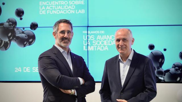 Hector Dominguis y Enrique Soto. Fundación LAB Mediterráneo