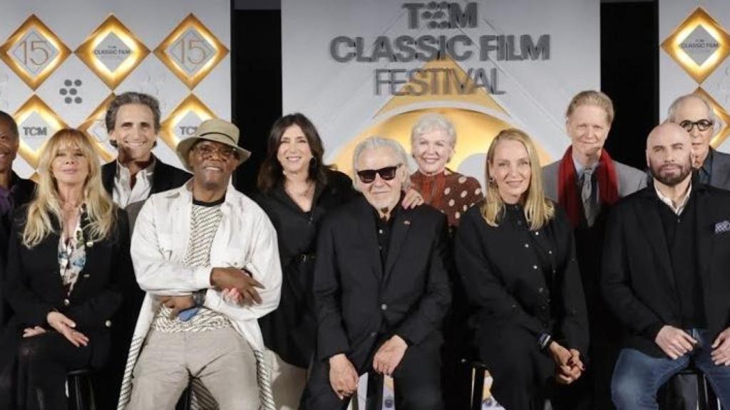 El elenco de 'Pulp Fiction' en el reencuentro por el 30º aniversario