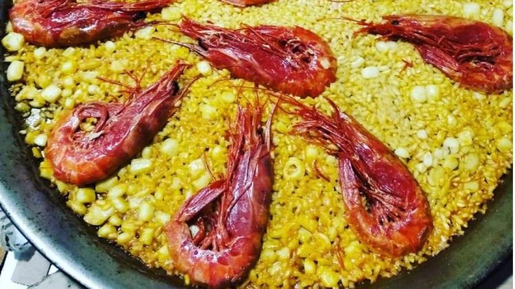 Uno de los arroces de Casa El Famós. EE