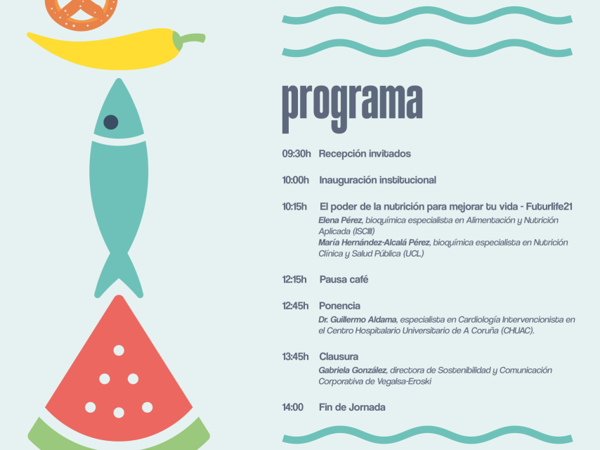 Programa IV Jornada Saludable Vegalsa-Eroski