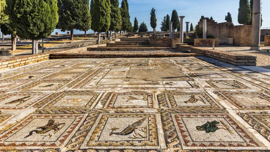 Anfiteatro romano de Santiponce, Andalucía.