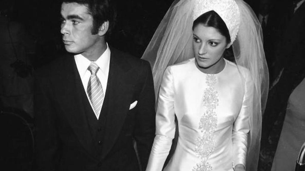 Paquirri y Carmina el día de su boda en 1973.