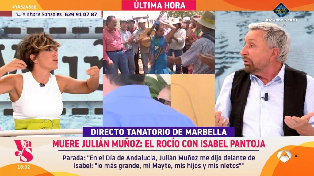 Sonsoles Ónega abronca a José Manuel Parada en su programa de Antena 3.