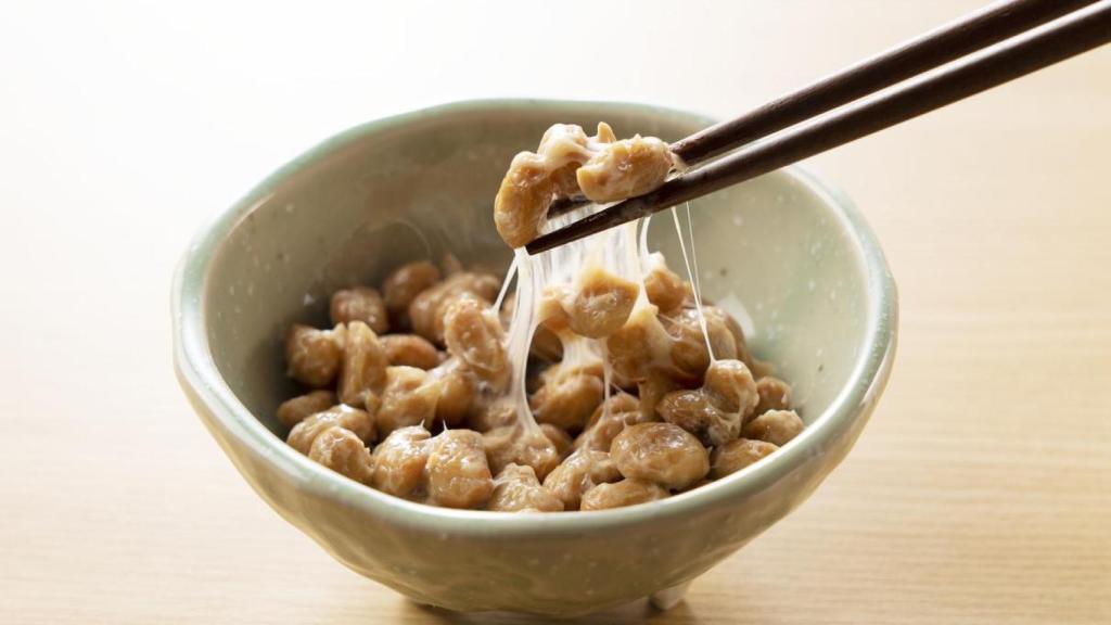 El natto, un desayuno japonés hecho con soja fermentada