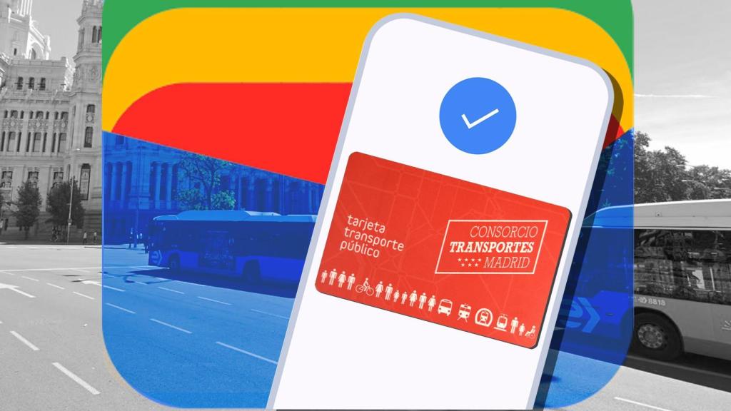 Google Wallet y la tarjeta de transporte público