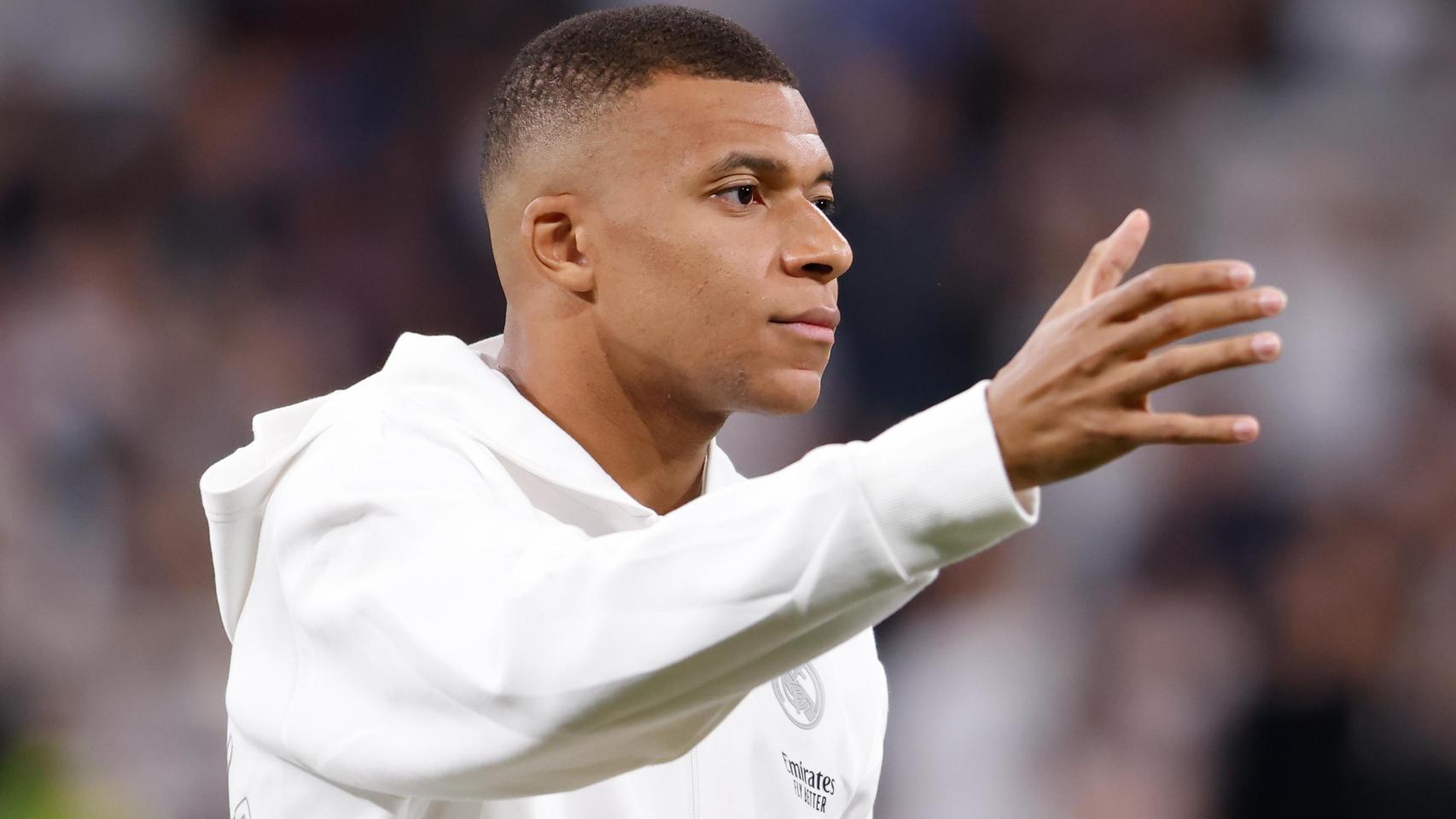 Kylian Mbappé, con el Real Madrid