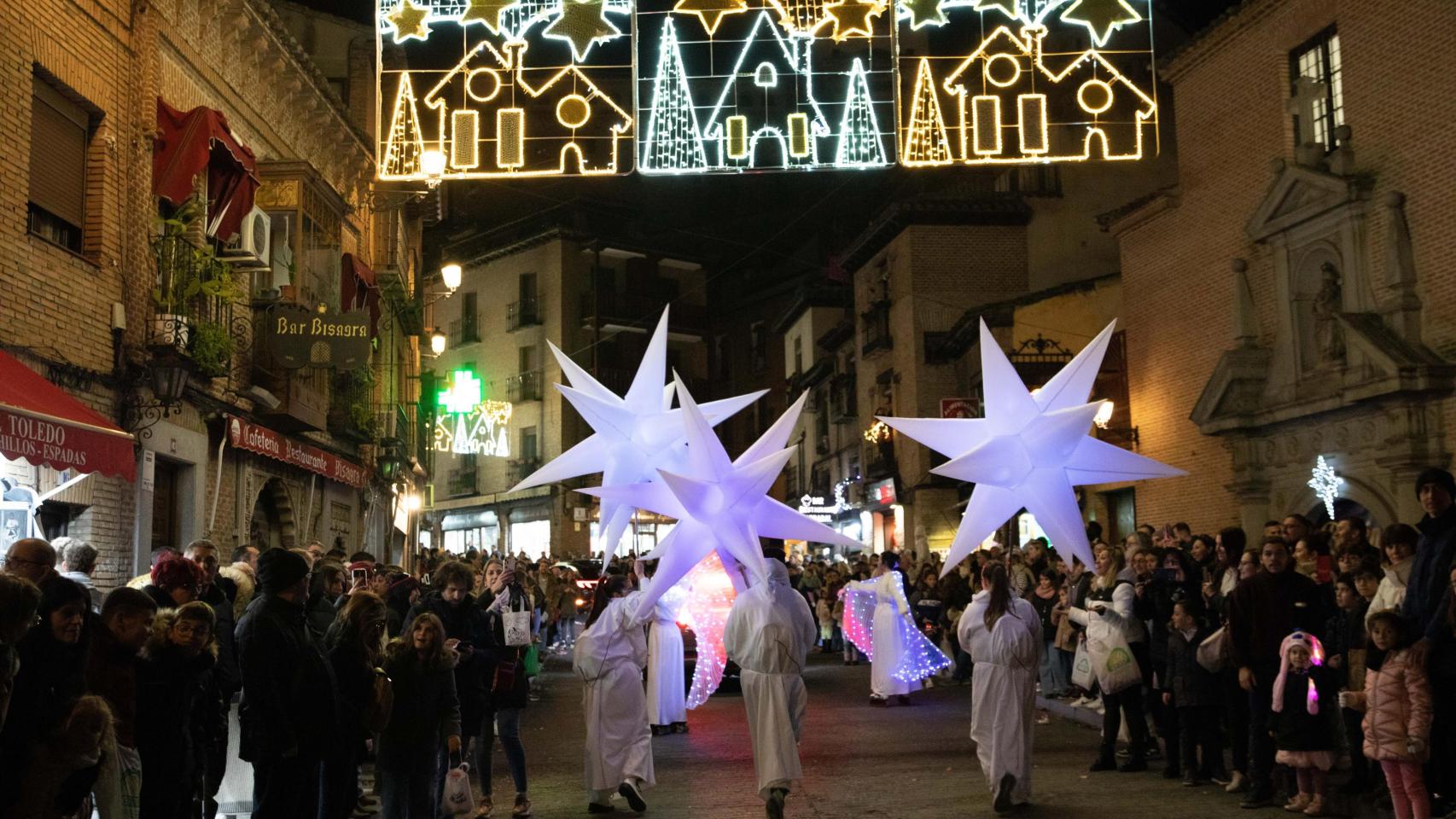 La Cabalgata de Reyes Magos celebrada en Toledo el 5 de enero de 2024.