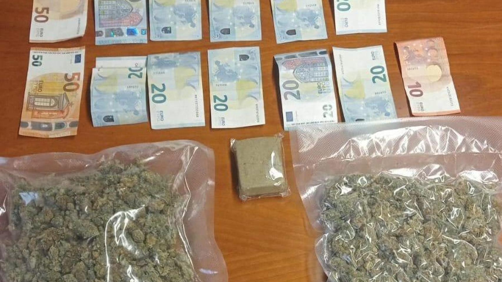 La Guardia Civil de A Coruña detiene a un vecino de Oleiros por tráfico de drogas