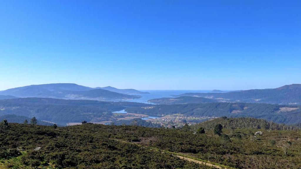 Panorámica desde el Mirador do Castelo