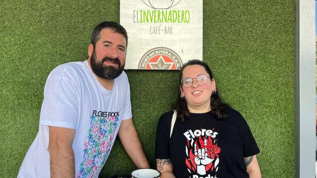 Los hermanos David e Irene Pujades, socios de El Invernadero de A Coruña