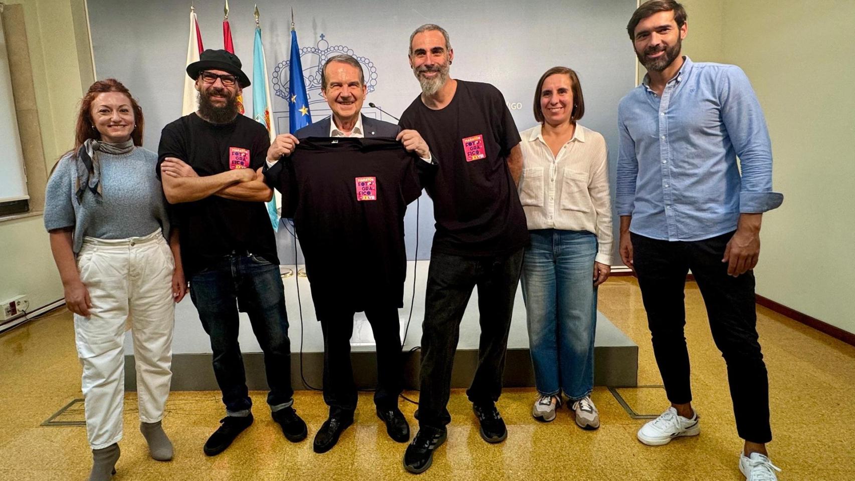 Presentación del maratón fotográfico de la ciudad de Vigo.