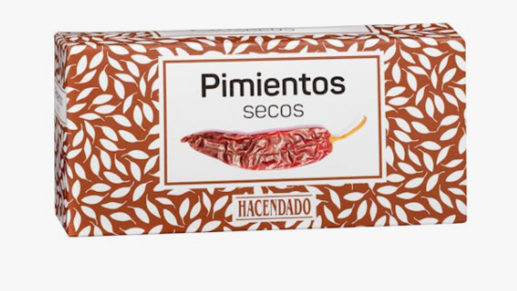 Pimientos secos Hacendado