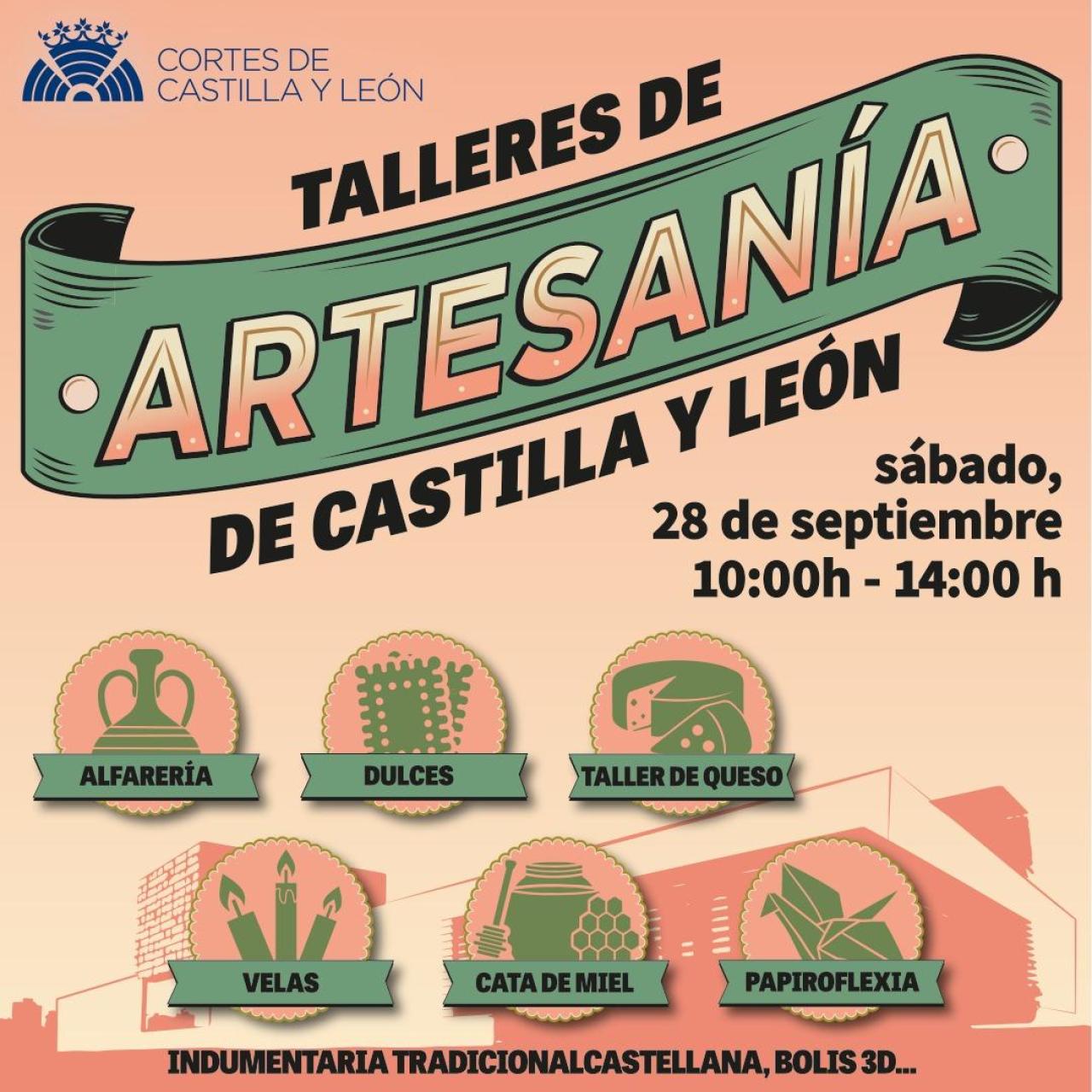 Talleres de artesanía en las Cortes