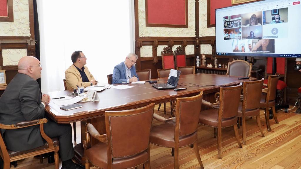 Reunión online con representantes de Bimbo España, Junta, Ayuntamiento de Valladolid y Gobierno