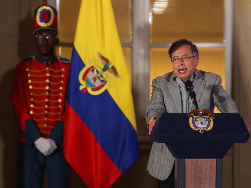 El presidente de Colombia, Gustavo Petro.