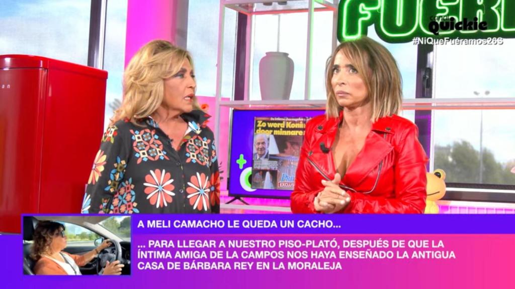 Lydia Lozano y María Patiño en 'Ni que fuéramos Shhh'.