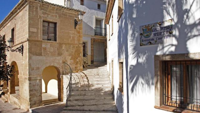 El centro histórico de la localidad.