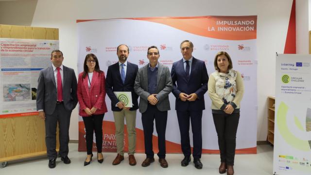 Representantes de las instituciones desarrolladoras de Circular Challenge