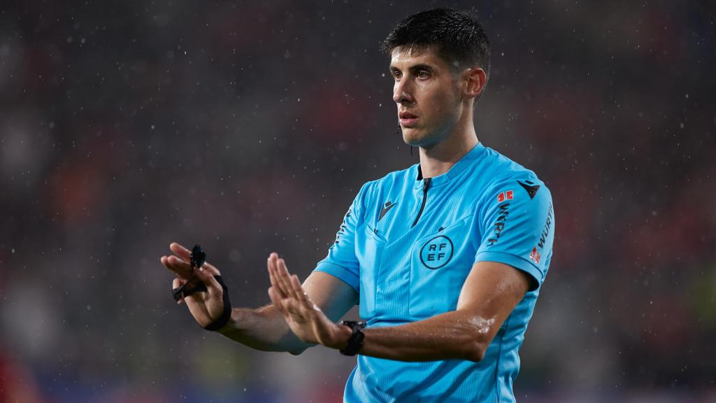 Mateo Busquets Ferrer, durante un partido de Liga.