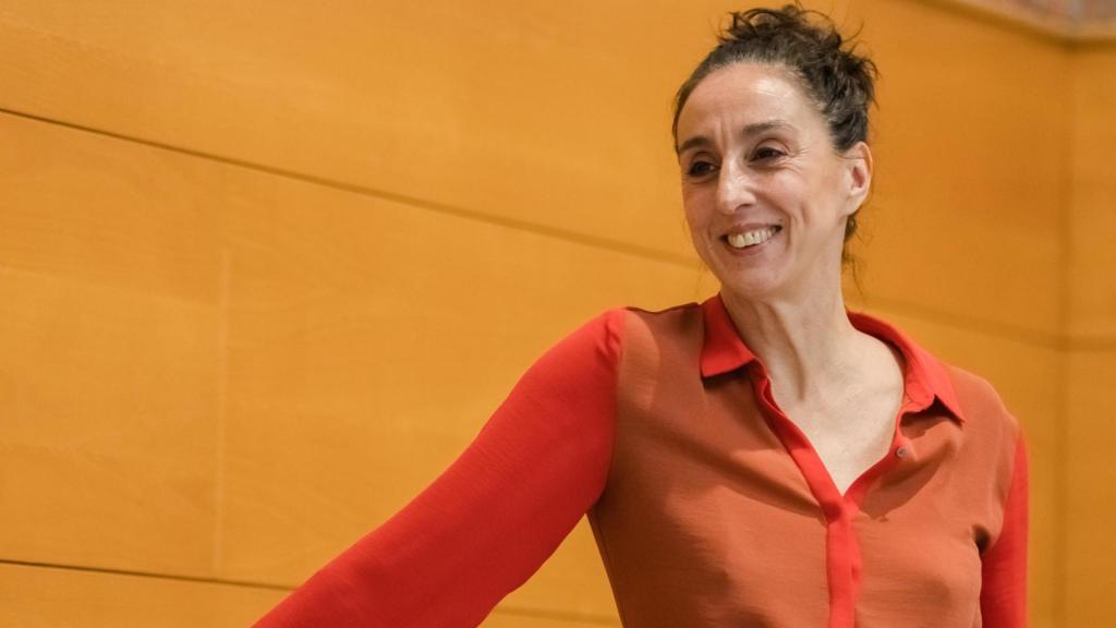 Muriel Romero, directora de la Compañía Nacional de Danza, este jueves en Madrid. Foto: Alba Muriel