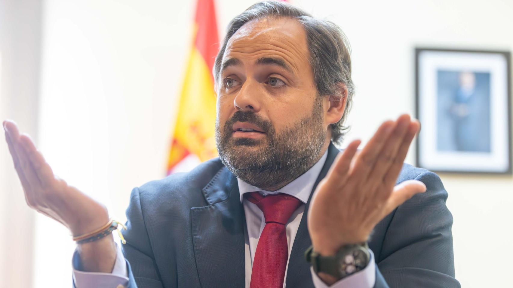 Paco Núñez, presidente del PP de Castilla-La Mancha, en una imagen de archivo de Javier Longobardo.