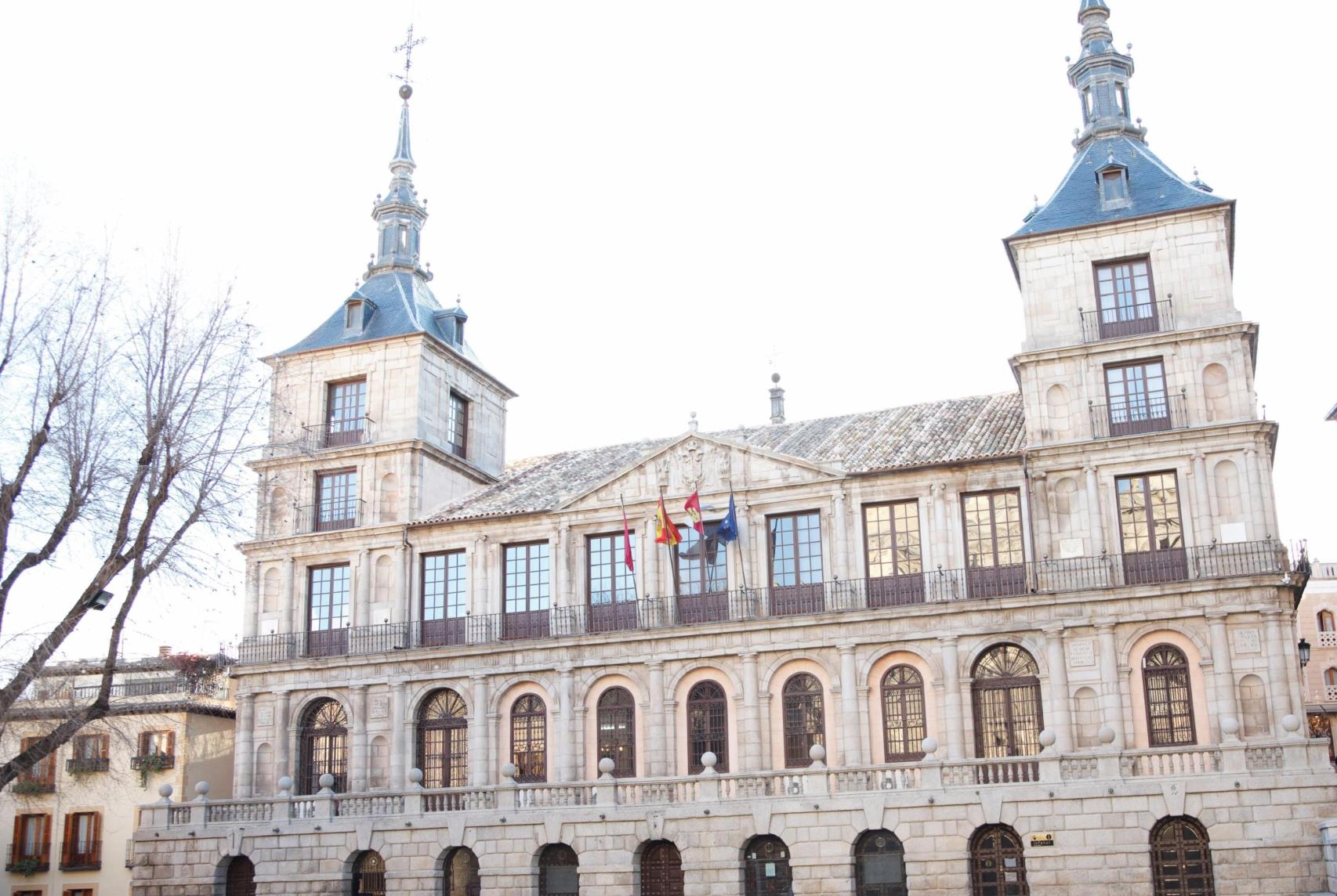 Fachada del Ayuntamiento de Toledo.