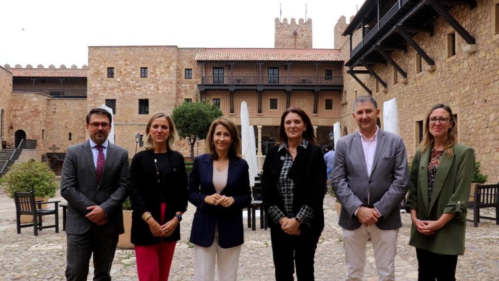 Visita al Parador de Sigüenza (Guadalajara). Foto: Ayuntamiento.